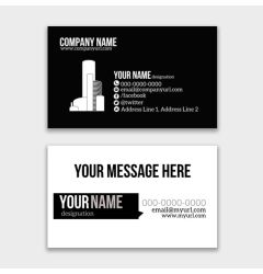 Business Card (Black and White)